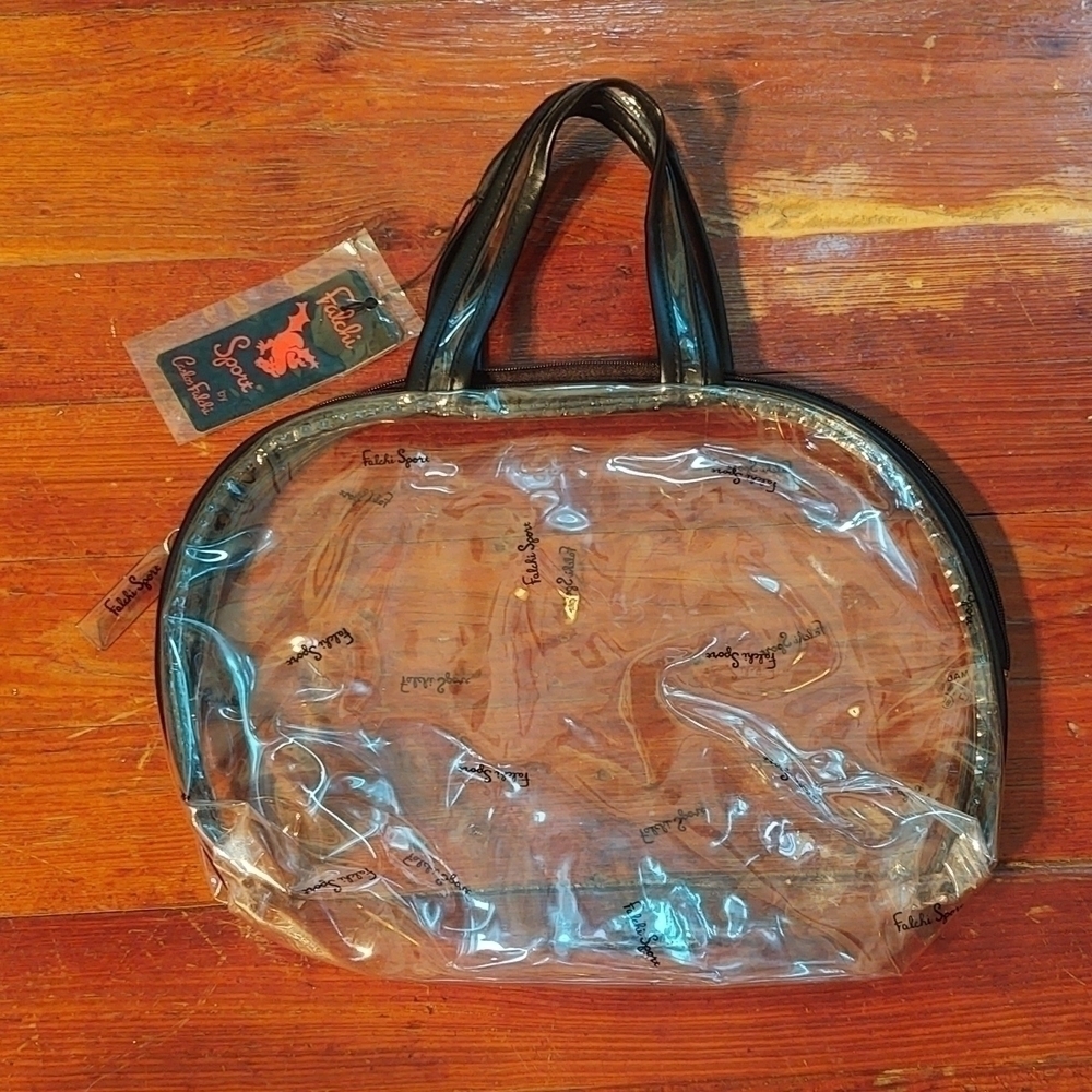 Falchi Sport by Carlos Falchi Clear Handbag NWT